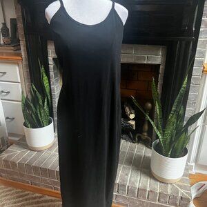 Express Women's Black Jumpsuit with Peasant Top